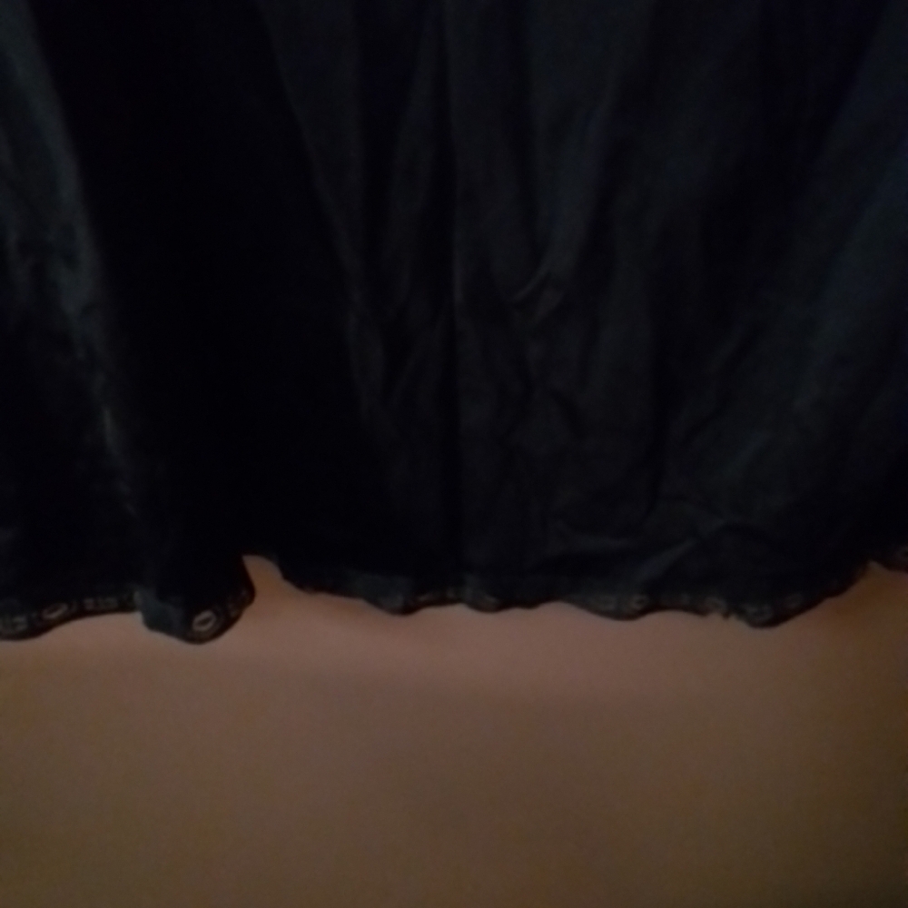 Vintage Nylon Black Women's Half Slip - Picture 2 of 4